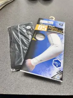 値下げ！パワースリーブ　Lサイズ　ブラック　新品未使用　夏の必需品