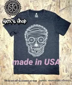 アメリカ製 We Are SFC tee /スカル/チャコール/M