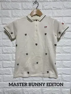 【美品】MASTER BUNNY EDITIO マスターバニー　ポロシャツ