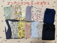 キッズ服セット 半袖シャツ12枚＋デニムパンツ(7分丈)2枚セット(90cm)