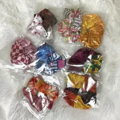 【新品未使用品】鬼滅の刃　シュシュ　8個セット