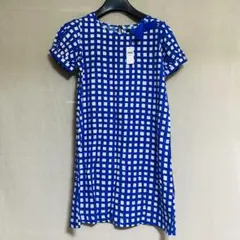 新品　GAP KIDS ギャップキッズ　チェック柄ワンピース　半袖　160cm