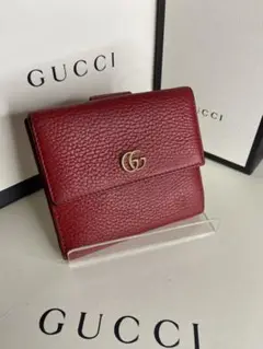 GUCCI グッチ 二つ折り財布 マーモント