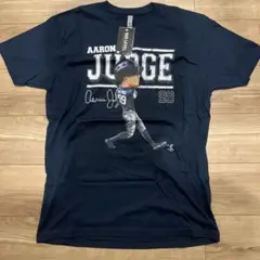 500レベルAaron Judge プリント Tシャツ L ネイビー