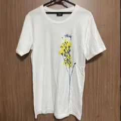 Stussy スケルトンと花 Tシャツ Sサイズ