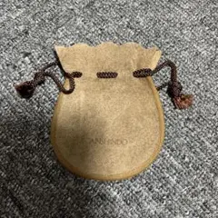 本革　巾着袋 物入れ