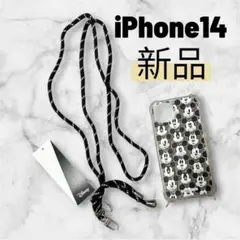 iPhone14 スマホケース　スマホホルダー　スマホショルダー　ミッキー　新品