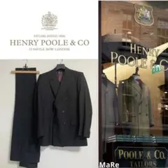 新品未使用　HENRY POOLE ヘンリープール　正規品　高級　希少 新品29.5万円 Henry Poole ヘンリープール 日本製 春先