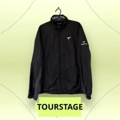 TOURSTAGE ツアーステージ ブラックジャケット ゴルフ Mサイズ