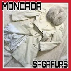 匿名配送無料 MONCADA カシミヤ100% SAGAFURS フォックス