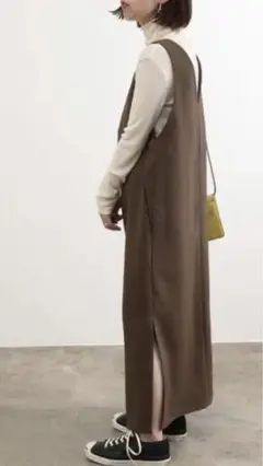 アダムエロペIラインジャンパードレス