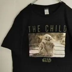 スターウォーズ 半袖シャツ Tシャツ マンダロリアン ベビーヨーダ メンズL