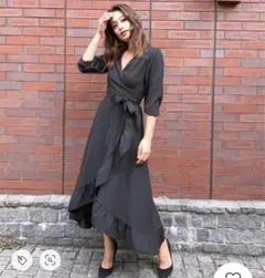 vicente ヴィセンテ カシュクールマキシワンピース 新品未使用 ドレス