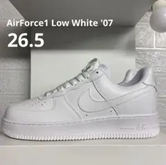 AirForce1 Low White '07 26.5cm