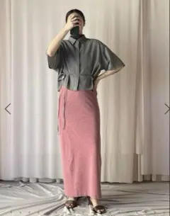 jens イェンス　ピンクロングスカート ★新品未使用
