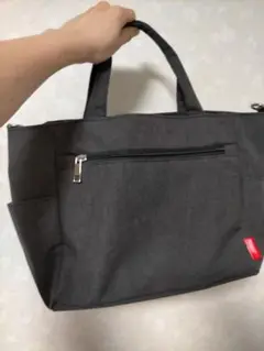 グレー バッグ 　収納沢山！