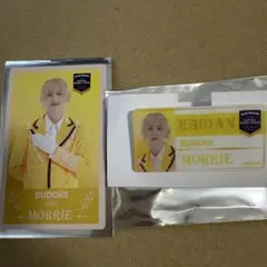エビライ　ネームバッジ　トレカ　MORRIE