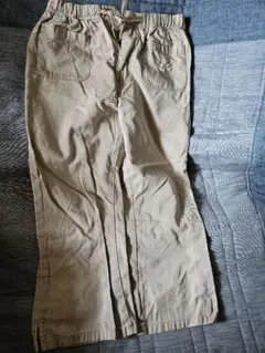 ベージュ 七分パンツ サイズ150