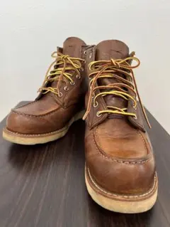 Lee レッドウイング 8876 ブラウン レザー ハイカットブーツ 6