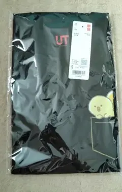 ぴよこ豆　UT 半袖Ｔシャツ　黒