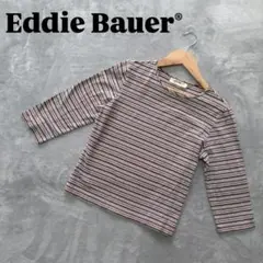 【Eddie Bauer】 エディーバウアー トップス マルチカラー ストライプ