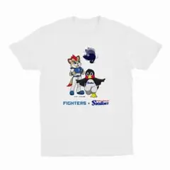 北海道日本ハムファイターズ　ヤクルトコラボTシャツ