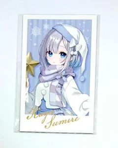 花芽すみれ　ぶいすぽっ！クリスマス2023チェキ風カード