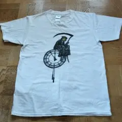 バンクシー　死神と時計　Tシャツ sizeS