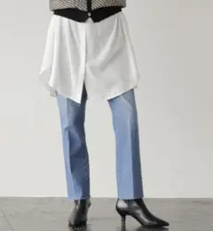 LOWRYS FARM ＣＯＮＥ／スティックデニムパンツ 958930 ブルー