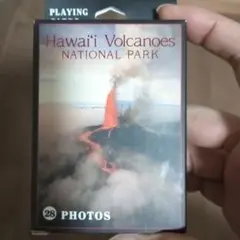 新品未開封【ハワイ火山国立公園】をテーマにしたトランプ（プレイングカード）