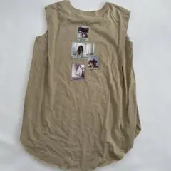 archives ノースリーブTシャツ ベージュ