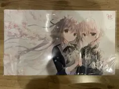 サクラノ詩 稟＆雫ラバーマット プレイマット　初期背景　サクラノ刻 人気の春夏 サクラノ詩 稟＆雫ラバーマット プレイマット 初期