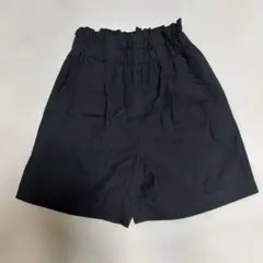 ADAm ET ROPEリネンショートパンツ サイズF ブラック