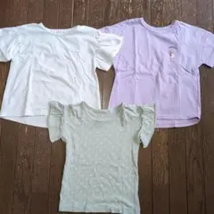 中古　100cmTシャツ 3枚セット　ユニクロ　GU 西松屋