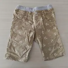 イカリ柄　ハーフパンツ　110cm