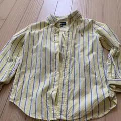 Ralph Lauren 長袖シャツ 6 イエロー/ストライプ