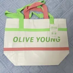 OLIVE YOUNG エコバッグ 大きめ
