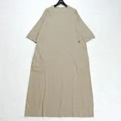 極美品✨45R 45周年 ヨックネック 天竺 ワンピース R刺繍 アニバーサリー