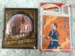 僕のヒーローアカデミア　轟　バースデー　缶バッジ　ジオラマフィギュア　2022