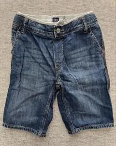 美品　GAP Kids デニムハーフパンツ　140cm
