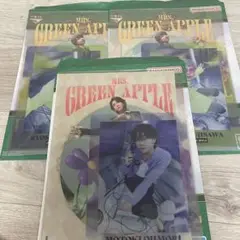 MRS. GREEN APPLE 一番くじ クリアファイル 3枚セット