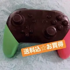 【送料込】任天堂 Nintendo Switch プロコン スプラ2
