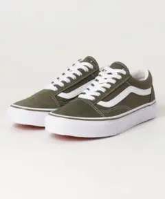 Vans V36CF Suede Old Skool 26.5cm カーキ