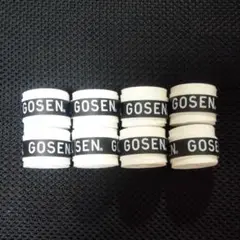 GOSEN テニスグリップテープ 白8個