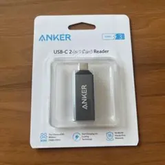 ANKER USB-C 2-in-1 Card Reader グレー
