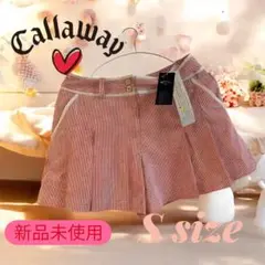 Callaway キュロット ストライプ　Sサイズ　新品未使用