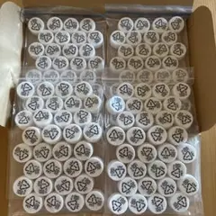 ペットボトルキャップ　白　128個入り