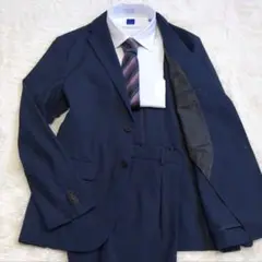 【美品】B&Y ユナイテッドアローズ セットアップ シアサッカー L ネイビー
