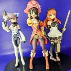 美少女フィギュア涼宮ハルヒの並列 超SOS団ヒロインコレクション限定版3体セット