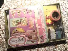 923DIYブックキット レトロ アルバム コラージュ マステ 紙モノ 雑記帳